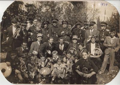 Križevačka limena glazba iz 1939.